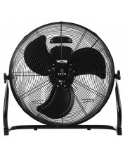 Ventilator Estia - Stormi 06-21559, 3 viteze, 40 cm, negru - imagine 1
