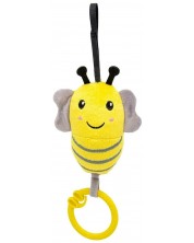 Jucărie vibratoare pentru copii BabyJem - Bee, galben, 15 x 8 cm -1