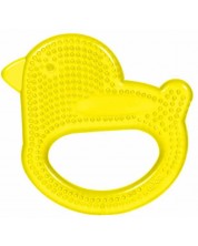 Jucărie pentru dentiție pe apă Wee Baby - Pui galben