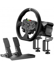 Volan cu pedale MOZA - R3, PC, negru