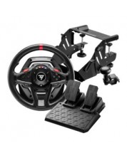 Volan cu pedale Thrustmaster - T98 Ferrari 296 GTB, negru, PS5/PS4/PC - imagine 1