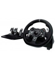 Volan Logitech - G920 Driving Force, Xbox One/PC, negru -1