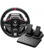 Volan cu pedale Thrustmaster - T128-P EMEA EU, PS5/PS4/PC, negru
