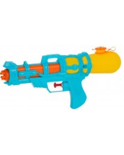Pistol cu apă Zizito - albastru, galben și portocaliu -1
