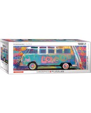 Puzzle panoramic Eurographics din 1000 de piese - Parker Greenfield Love Splash -1