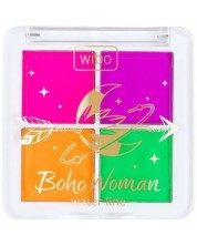 Wibo Boho Woman Paleta de creion de ochi, 4 culori -1