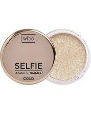 Wibo Highlighter de față pudră Selfie Gold, 5 g