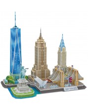 Puzzle 3D Revell - Atractii in New York -1