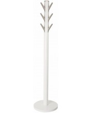 Cuier pentru haine Umbra - Flapper, 40 x 40 x 168 cm, alb
