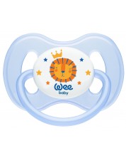 Suzetă Wee Baby - Fluture, 6-18 luni, Leu
