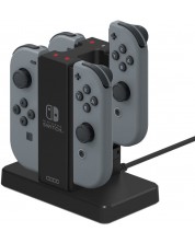 Stație de încărcare de andocare HORI - Joy-Con, neagră (Nintendo Switch) -1
