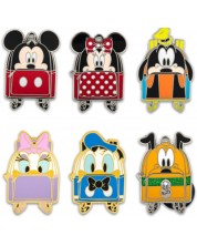 Insigna Loungefly Disney: Mickey Mouse - Mickey & Friends, Asortiment -1