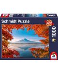 Puzzle Schmidt de 1000 piese - Autumn Splendor of Mount Fuji - 1t