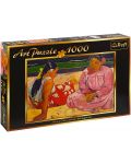 Puzzle Trefl de 1000 piese - Tahitiana pe plaja - 1t