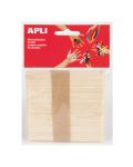 Bete plate din lemn APLI - 11.4 х 1 cm - 1t