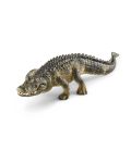 Figurina Schleich Wild Life America - Aligator cu maxilar mobil - 1t