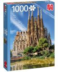 Puzzle Jumbo de 1000 piese - Sagrada Familia, Barcelona - 1t