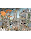 Puzzle Jumbo de 1000 piese - Bucati de istorie - Castelul Derks - 2t