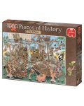 Puzzle Jumbo de 1000 piese - Bucati de istorie - Pirati, Derks - 1t