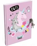 Jurnal secret cu lacat Lizzy Card - Uni Cool Magic, format А5 - 1t