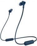 Casti wireless Sony - WI-XB400, albastre - 1t