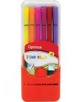 Carioci colorate Optima - 12 culori, in cutie - 1t
