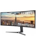 Monitor gaming Samsung - LC43J890DKUXEN, 43", UHD, FreeSync, Curved, negru - 3t