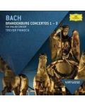 The English Concert, Trevor Pinnock - Bach, J.S.: Brandenburg Concertos Nos.1 - 3 - (CD) - 1t