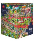 Puzzle Heye de 1000 piese -Spectacolul cateilor, Boirgit Tanc - 1t