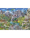 Puzzle Heye de 1000 piese - Divertisment alpin, Birgit Tanck - 2t