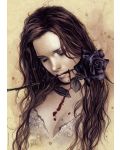Puzzle Heye de 1000 piese - Trandafir negru, Victoria Frances - 2t