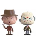 Set figurine Funko Vynl: Horror - Freddy & Jason, 2 bucati - 1t