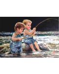 Puzzle Anatolian de 260 piese - Micuti pescari, Nelda Pieper - 2t