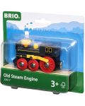 Accesoriu feroviar Brio - Locomotiva Old Steam - 1t
