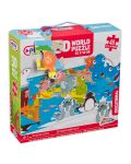 Grafix Puzzle 3D de 48 de piese - Animale din lume - 1t