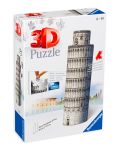 Puzzle 3D Ravensburger de 216 piese - Turnul din Pisa - 1t