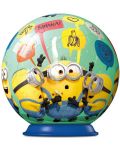 Ravensburger Puzzle 3D cu 72 de piese - The Minions 2 - 2t