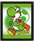 Poster 3D cu rama Pyramid Games: Super Mario - Mario & Yoshi	 - 2t