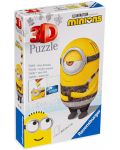 Puzzle 3D de 54 de piese Ravensburger - Prizonier Minion  - 1t