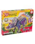 Puzzle 3D Educa de 67 piese - Triceraptor - 1t