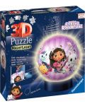 3D Puzzle Ravensburger din 72 de piese - Lampă Gabby's Dollhouse - 1t