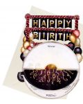 Felicitare 3D Santoro Pirouettes - Birthday Balloons - 3t