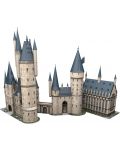 1245 de piese Ravensburger 3D Puzzle - Castelul Hogwarts + Turnul Astronomic - 2t