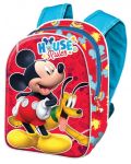 Ghiozdan 3D pentru grădiniță Karactermania Mickey Mouse - Rules - 1t