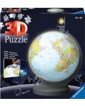 Puzzle 3D Ravensburger от 540 части - Glob cu lumină - 1t