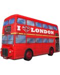 Puzze 3D  Ravensburger de 216 piese -Suport  creioane, Autobuz din Londra - 2t