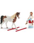 Set figurine Schleich Horse Club - Western cu Hannah - 3t
