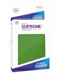 Protectii Ultimate Guard Supreme UX Sleeves - Standard Size - verzi (80) - 1t