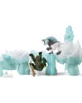 Set figurine Schleich Eldrador Creatures - Lupta pentru cetatea de gheata - 5t