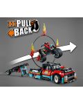 Constructor Lego Technic - Camion si motocicleta pentru cascadorii (42106) - 9t